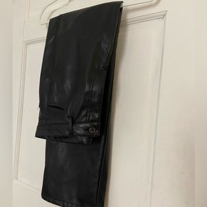 wide leg leather pants from GARAGE